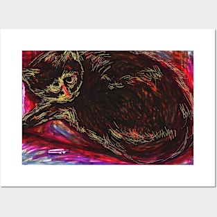 Pretty Tortie Kitty Posters and Art
